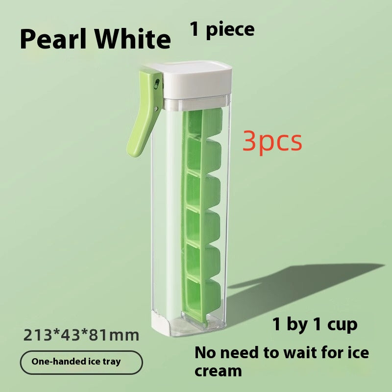 Food Grade Ice Cube Mold with Storage Box - Kitchen Ice Maker Tray