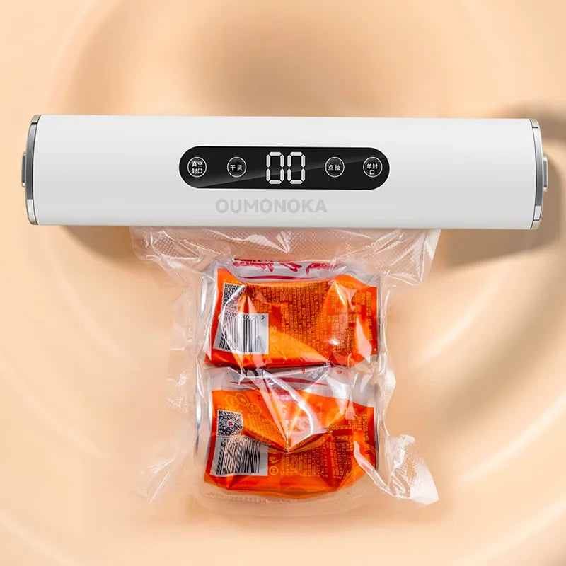Professional Vacuum Sealer for Food Vacuumor for Products Kitchen Sealing Machine Cuisine Packaging Plastic Bag Sealant