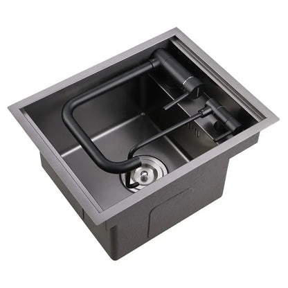 Nanometer 304 Stainless Steel Small Hidden Single Kitchen Sink Cover
