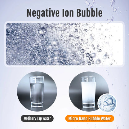 Rotatable Micro Nano Bubble Generator for Kitchen Faucets - 360°/720°/1080° Extension for Enhanced Fruit and Vegetable Washing Efficiency