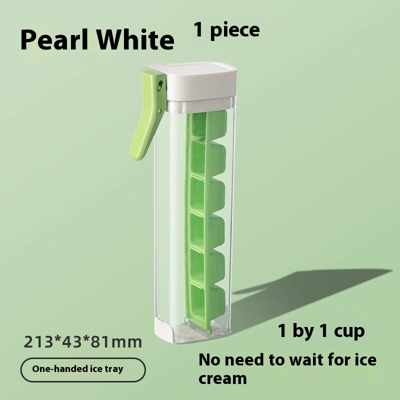 Food Grade Ice Cube Mold with Storage Box - Kitchen Ice Maker Tray
