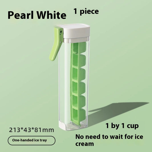 Food Grade Ice Cube Mold with Storage Box - Kitchen Ice Maker Tray