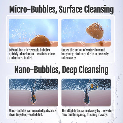 Rotatable Micro Nano Bubble Generator for Kitchen Faucets - 360°/720°/1080° Extension for Enhanced Fruit and Vegetable Washing Efficiency